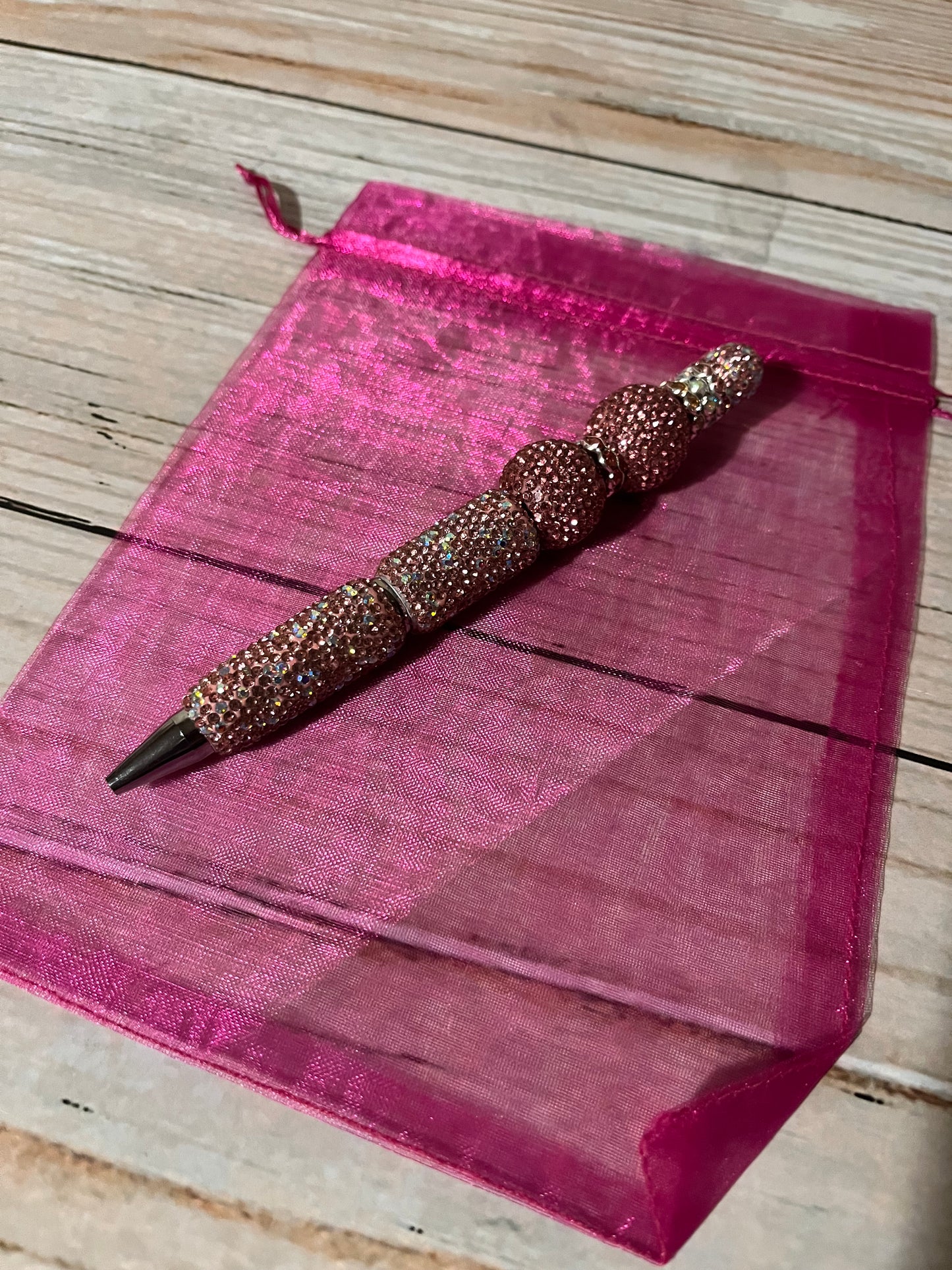 Bling ink pen, 1 pc