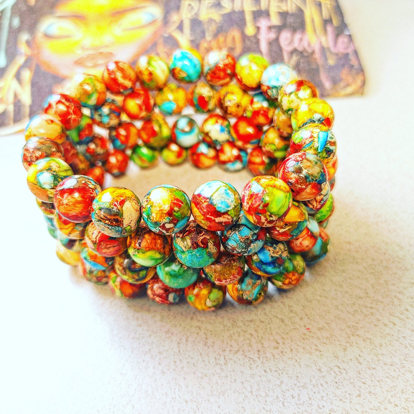 Tropical Island bracelet set, 1 pc