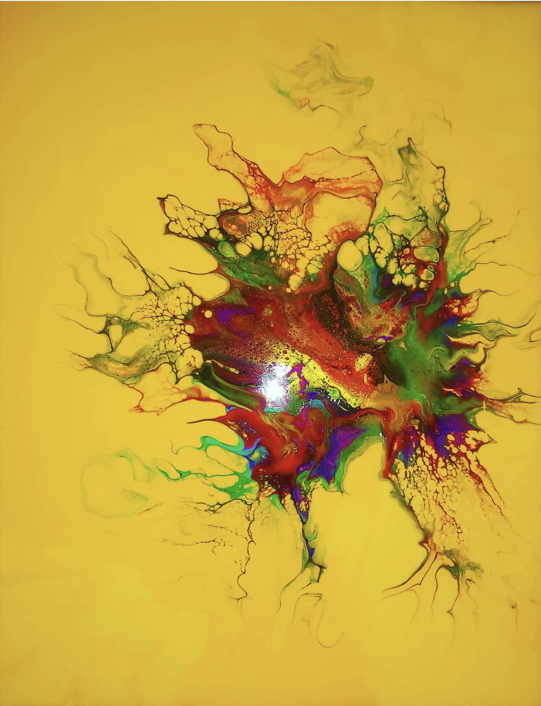 "Confusion", abstract art