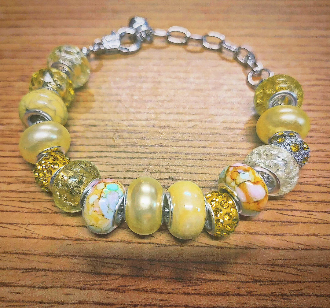 Charm bracelets without pendants, 1 pc