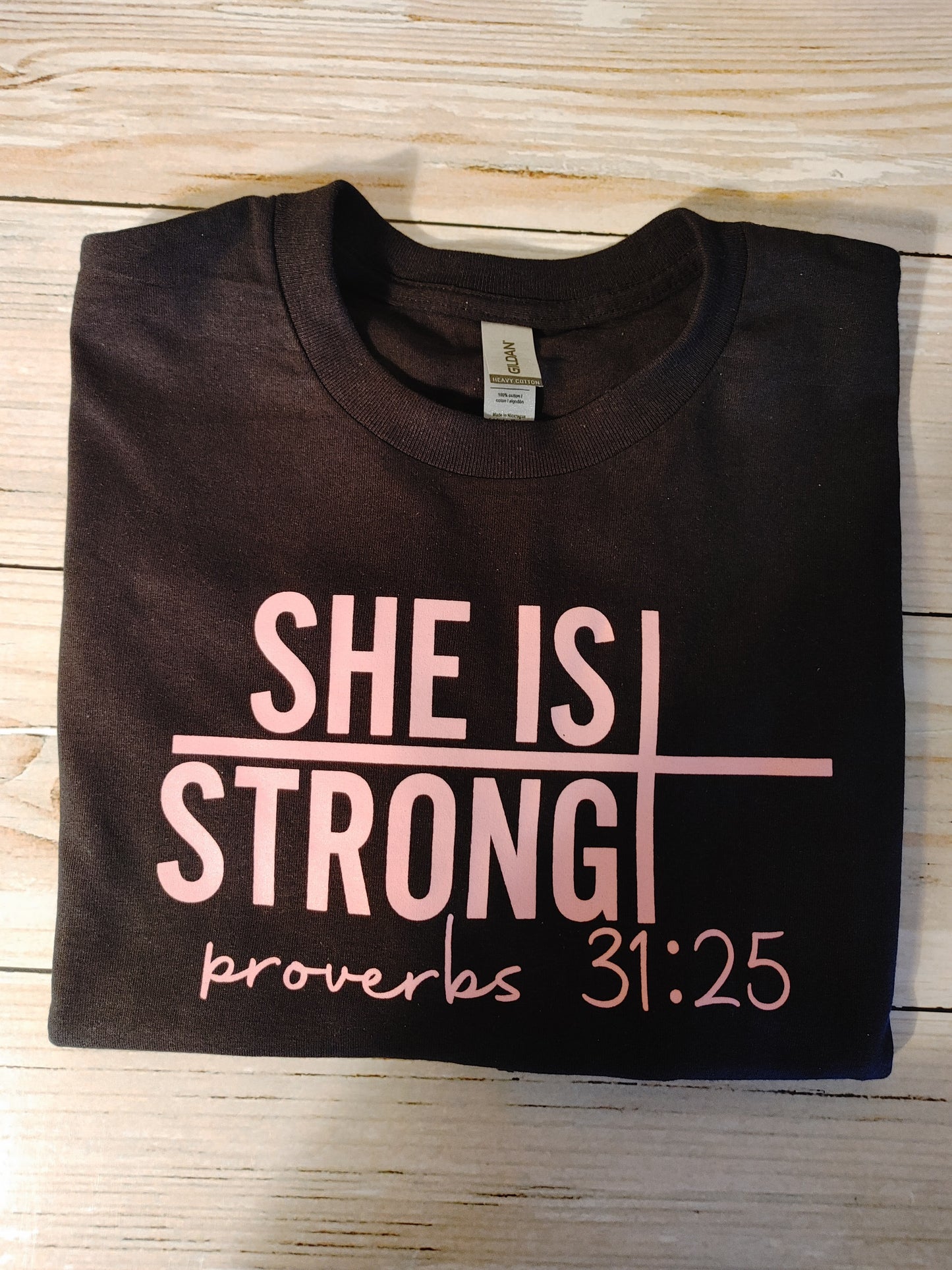 She Is Strong tee